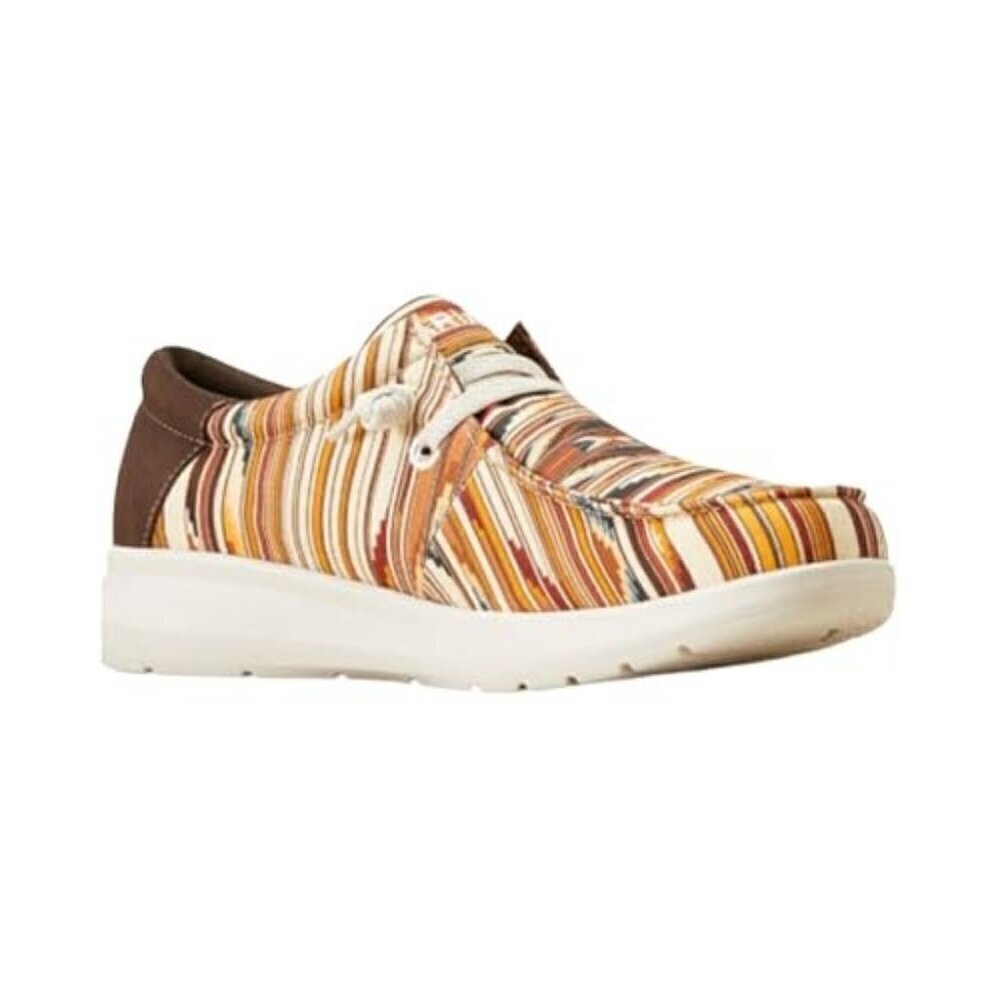 Ariat Men's 15 Hilo Chimayo Slip On Sneaker Shoe Santa Fe Mustard 10046946
